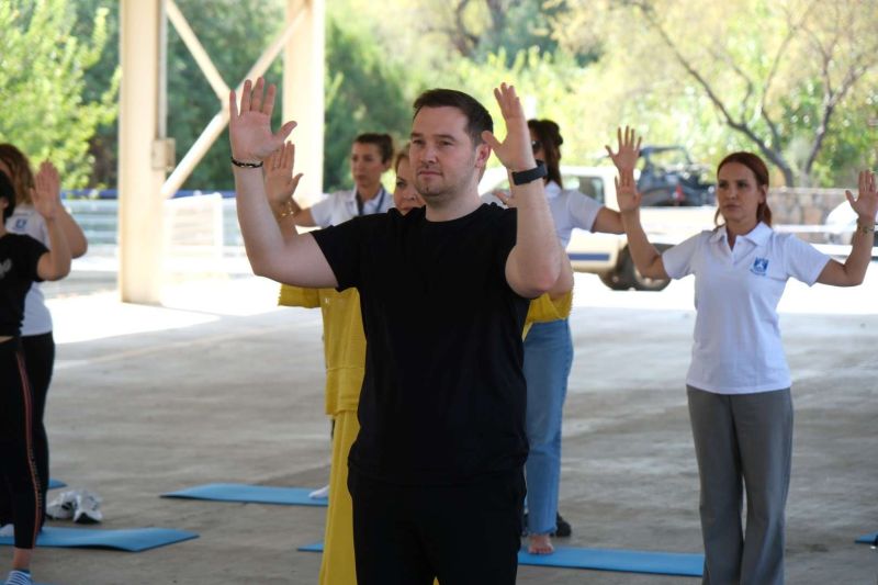 WOMEN COME TOGETHER FOR OPEN-AIR PILATES & YOGA EVENT IN ÇİFTLİK