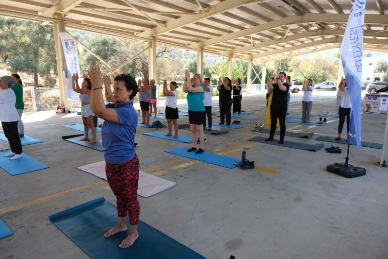WOMEN COME TOGETHER FOR OPEN-AIR PILATES & YOGA EVENT IN ÇİFTLİK