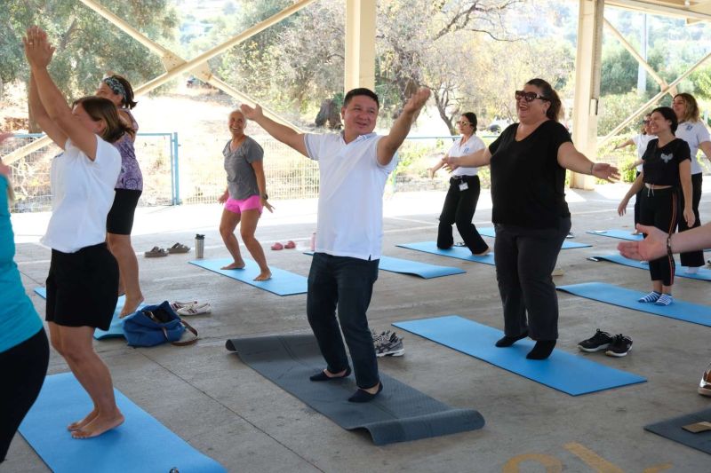 WOMEN COME TOGETHER FOR OPEN-AIR PILATES & YOGA EVENT IN ÇİFTLİK