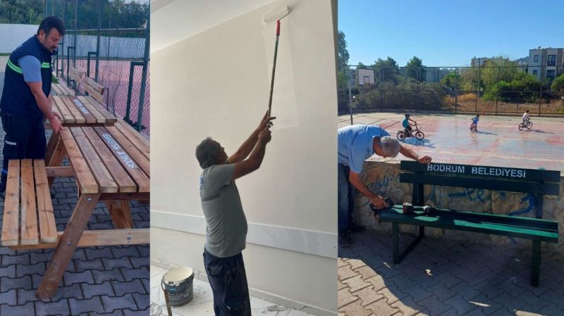 BODRUM MUNICIPALITY SUPPORTS SCHOOLS AHEAD OF NEW ACADEMİC YEAR