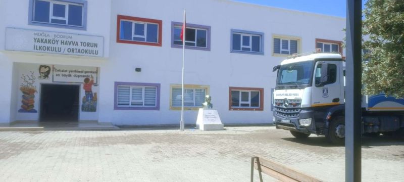 BODRUM MUNICIPALITY SUPPORTS SCHOOLS AHEAD OF NEW ACADEMİC YEAR