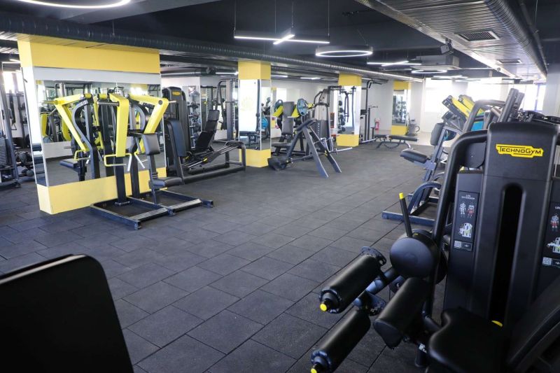 BİNNAZ KARAKAYA SPORTS HALL WELCOMES RESIDENTS WITH MODERN FITNESS CENTRE
