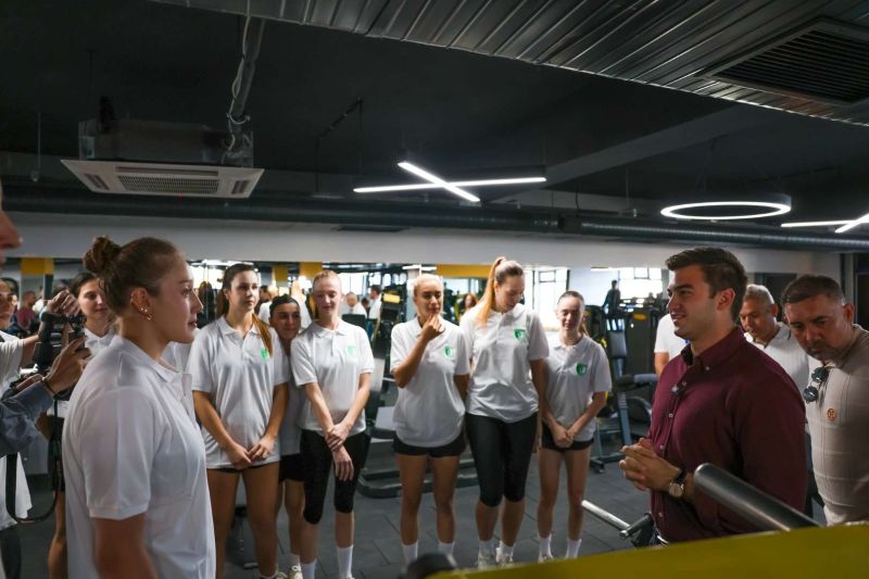 BİNNAZ KARAKAYA SPORTS HALL WELCOMES RESIDENTS WITH MODERN FITNESS CENTRE