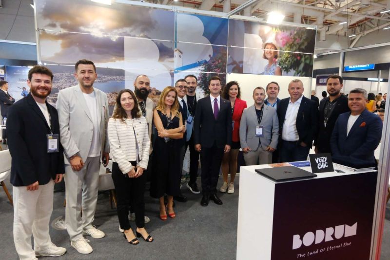 MAYOR MANDALİNCİ PROMOTES BODRUM AT ISTANBUL TOURISM FAIR