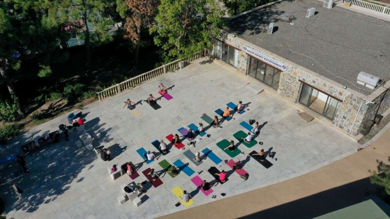 SARI YAZ YOGASI UMURCA PARK’TA GERÇEKLEŞTİ