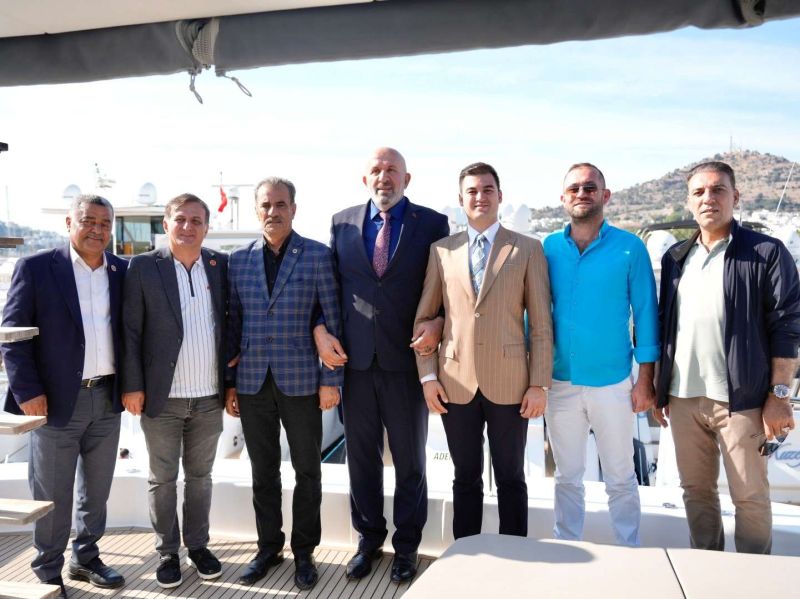 TÜRKİYE MUHTARLAR KONFEDERASYONU GENEL BAŞKANINDAN BAŞKAN MANDALİNCİ’YE ZİYARET