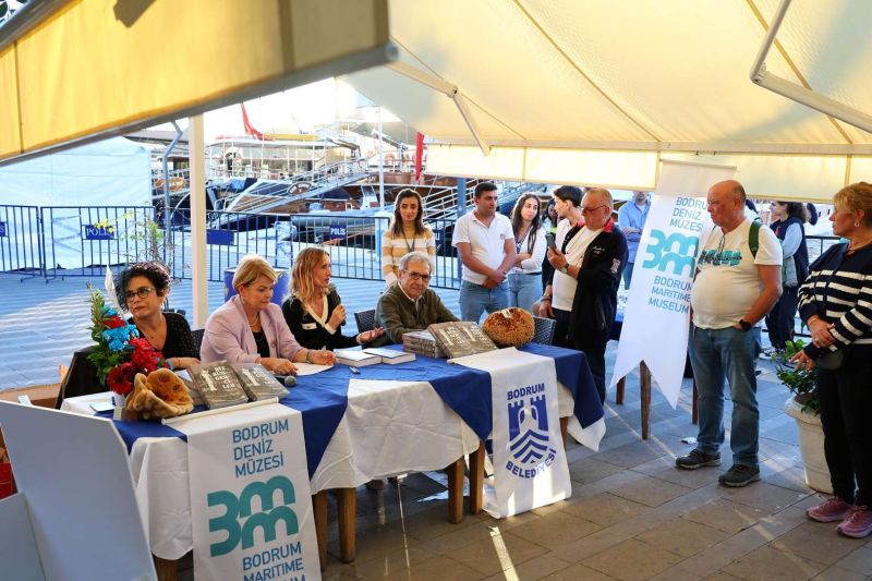BODRUM’UN MAVİ BELLEĞİ KİTAPLARLA YAŞATILIYOR