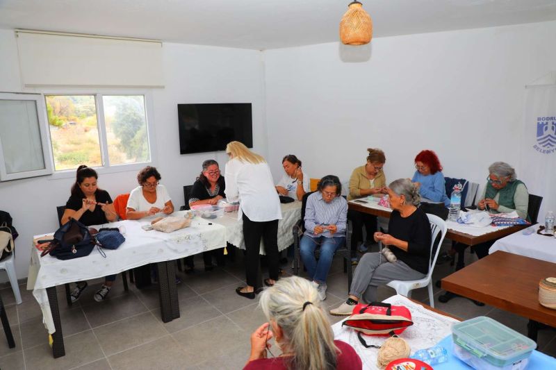 ÇİFTLİK KADIN YAŞAM MERKEZİ’NDE KURSLAR BAŞLADI