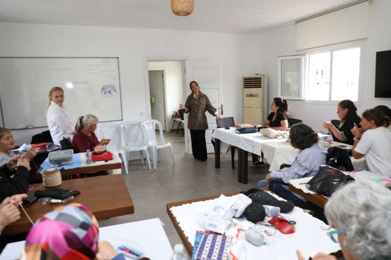 ÇİFTLİK KADIN YAŞAM MERKEZİ’NDE KURSLAR BAŞLADI