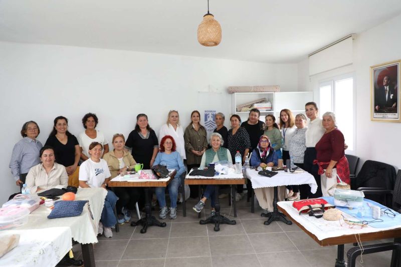 ÇİFTLİK KADIN YAŞAM MERKEZİ’NDE KURSLAR BAŞLADI