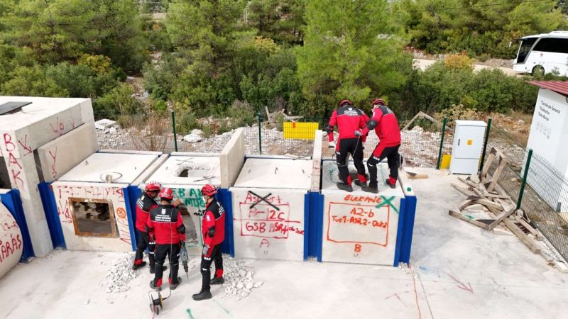 BODRUM BELEDİYESİ ARAMA KURTARMA EKİBİ (BAK), AFAD AKREDİTASYON SINAVINA HAZIR