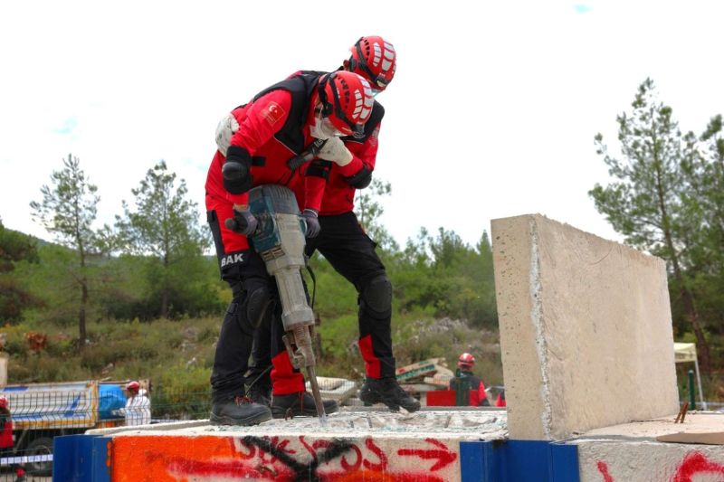 BODRUM BELEDİYESİ ARAMA KURTARMA EKİBİ (BAK), AFAD AKREDİTASYON SINAVINA HAZIR