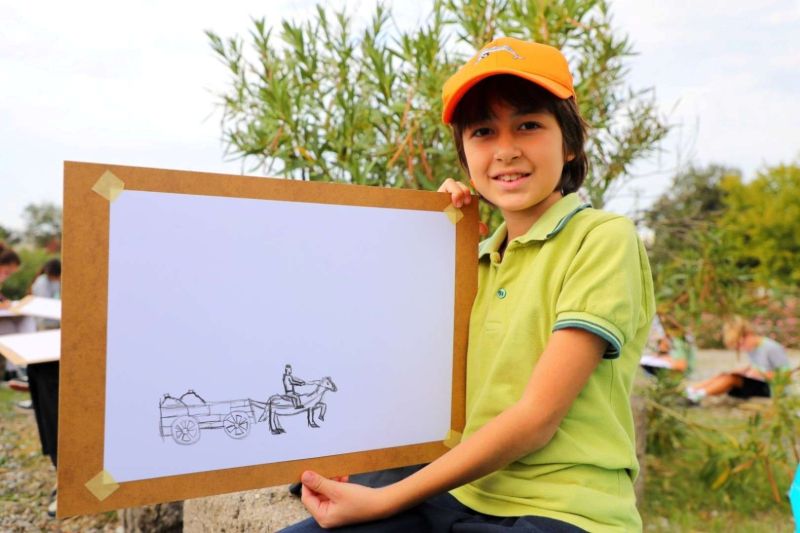 ÇOCUKLAR ARKEOLOJİ VE SANATLA BULUŞTU