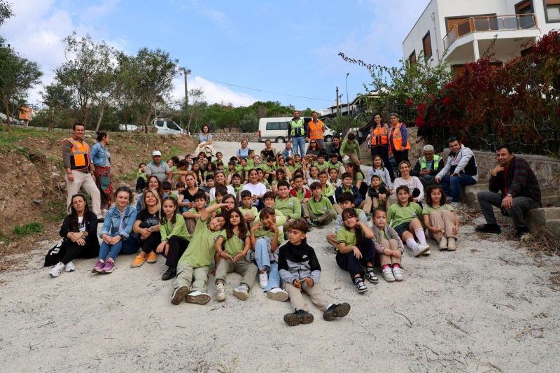BODRUM BELEDİYESİ ÇOCUKLARI DOĞAYLA BULUŞTURDU