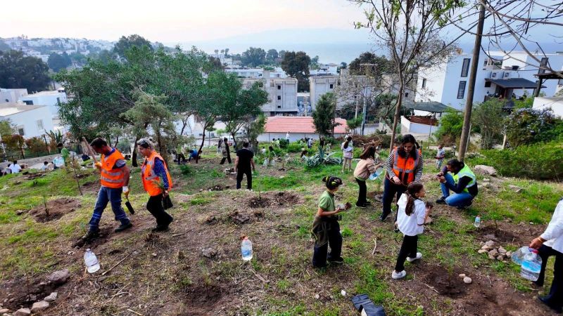 BODRUM BELEDİYESİ ÇOCUKLARI DOĞAYLA BULUŞTURDU