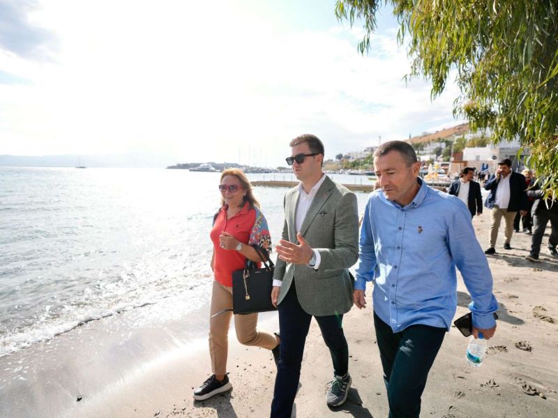 BODRUM YOLLARINDA ÇALIŞMALAR DEVAM EDİYOR