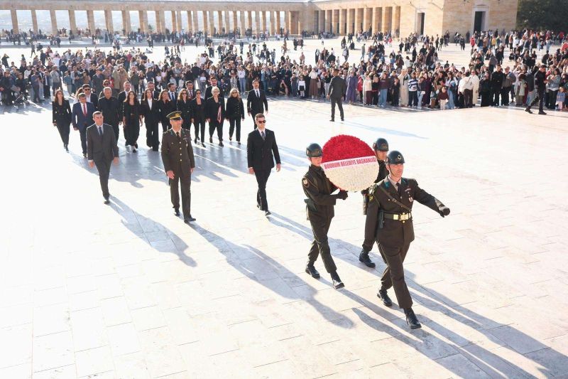 FROM BODRUM TO ANKARA: MAYOR MANDALİNCİ PAYS RESPECTS AT ATATÜRK’S MAUSOLEUM