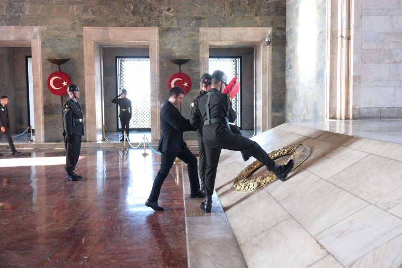 FROM BODRUM TO ANKARA: MAYOR MANDALİNCİ PAYS RESPECTS AT ATATÜRK’S MAUSOLEUM