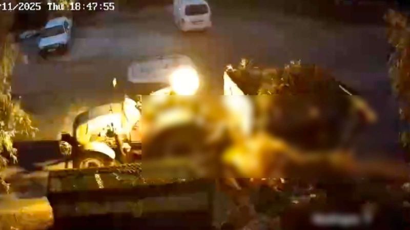 ÇEVREYİ KİRLETENLER BELEDİYE KAMERASINA YAKALANDI