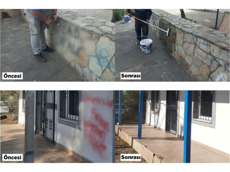 BODRUM BELEDİYESİ KENT ESTETİĞİNİ KORUMAYA DEVAM EDİYOR