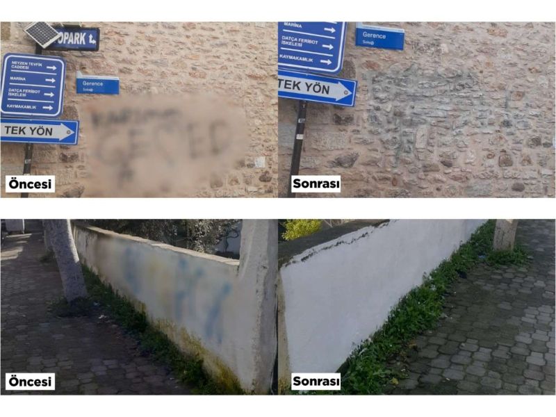 BODRUM BELEDİYESİ KENT ESTETİĞİNİ KORUMAYA DEVAM EDİYOR