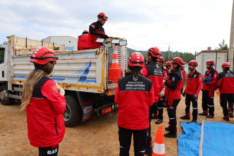 BODRUM’S LIGHT SEARCH AND RESCUE TEAM SUCCESSFULLY COMPLETES AFAD ACCREDITATION EXAM
