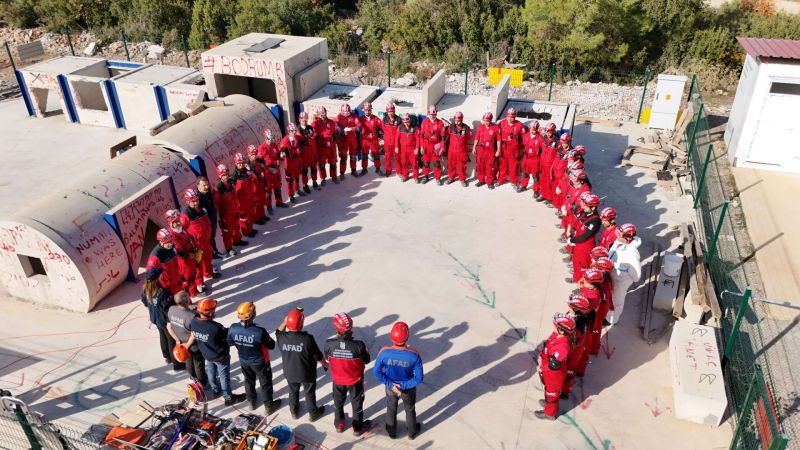 BODRUM’S LIGHT SEARCH AND RESCUE TEAM SUCCESSFULLY COMPLETES AFAD ACCREDITATION EXAM