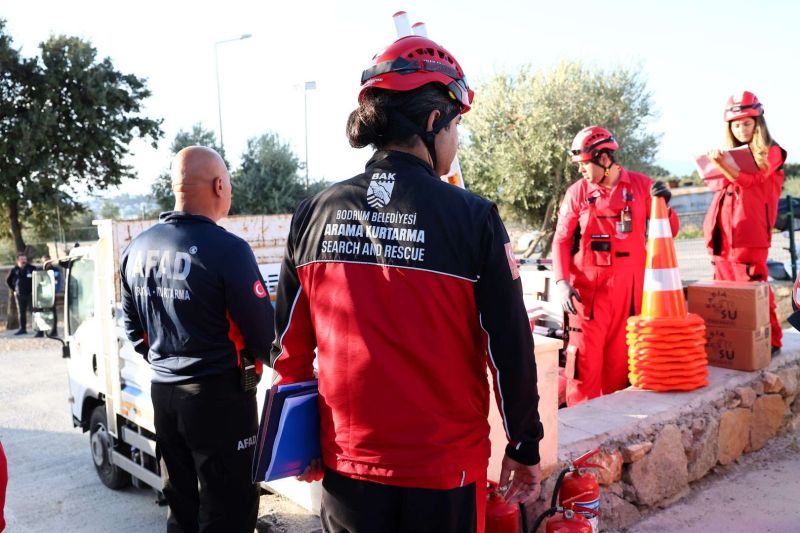 BODRUM’S LIGHT SEARCH AND RESCUE TEAM SUCCESSFULLY COMPLETES AFAD ACCREDITATION EXAM