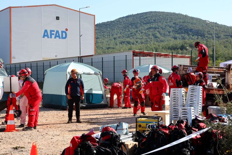 BODRUM’S LIGHT SEARCH AND RESCUE TEAM SUCCESSFULLY COMPLETES AFAD ACCREDITATION EXAM