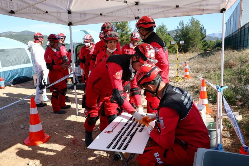 BODRUM’S LIGHT SEARCH AND RESCUE TEAM SUCCESSFULLY COMPLETES AFAD ACCREDITATION EXAM