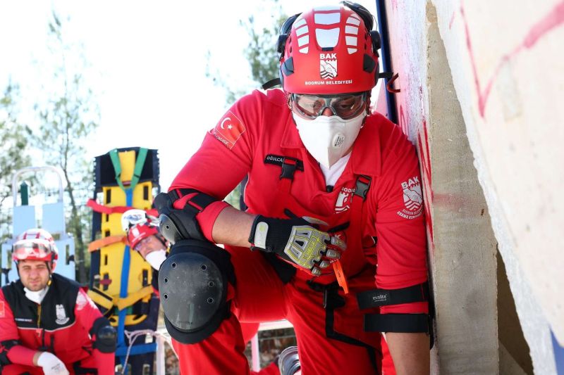 BODRUM’S LIGHT SEARCH AND RESCUE TEAM SUCCESSFULLY COMPLETES AFAD ACCREDITATION EXAM