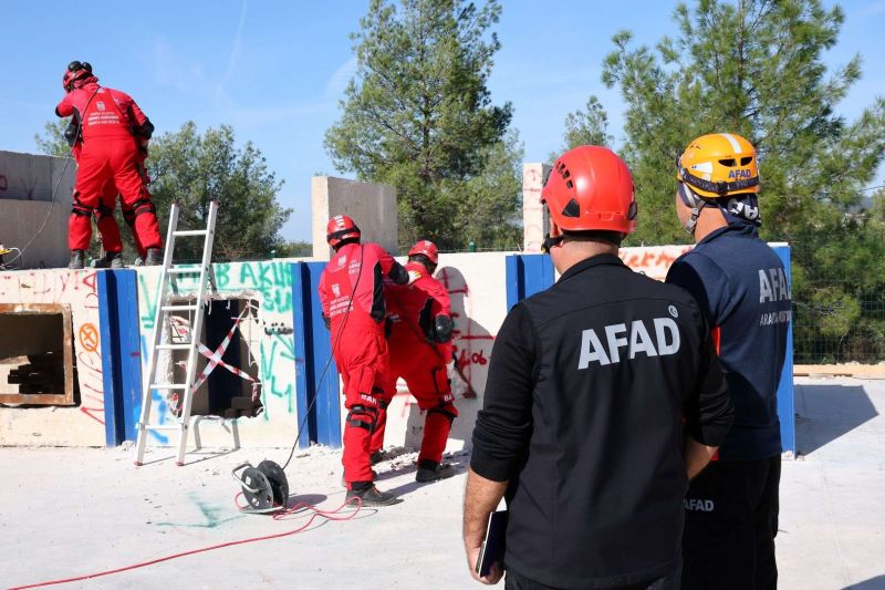 BODRUM’S LIGHT SEARCH AND RESCUE TEAM SUCCESSFULLY COMPLETES AFAD ACCREDITATION EXAM