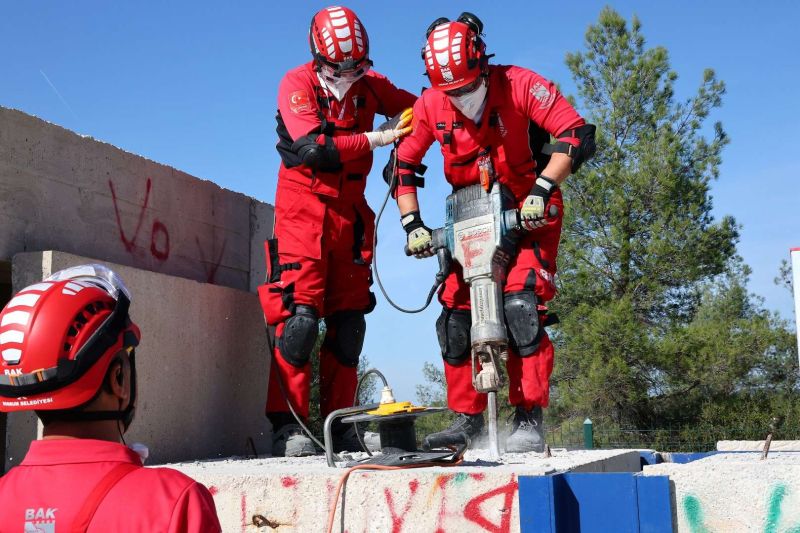 BODRUM’S LIGHT SEARCH AND RESCUE TEAM SUCCESSFULLY COMPLETES AFAD ACCREDITATION EXAM