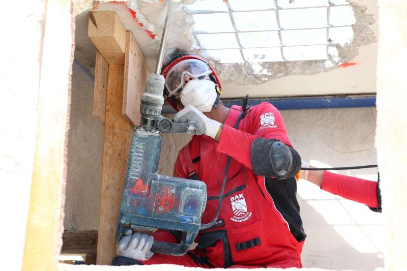 BODRUM’S LIGHT SEARCH AND RESCUE TEAM SUCCESSFULLY COMPLETES AFAD ACCREDITATION EXAM