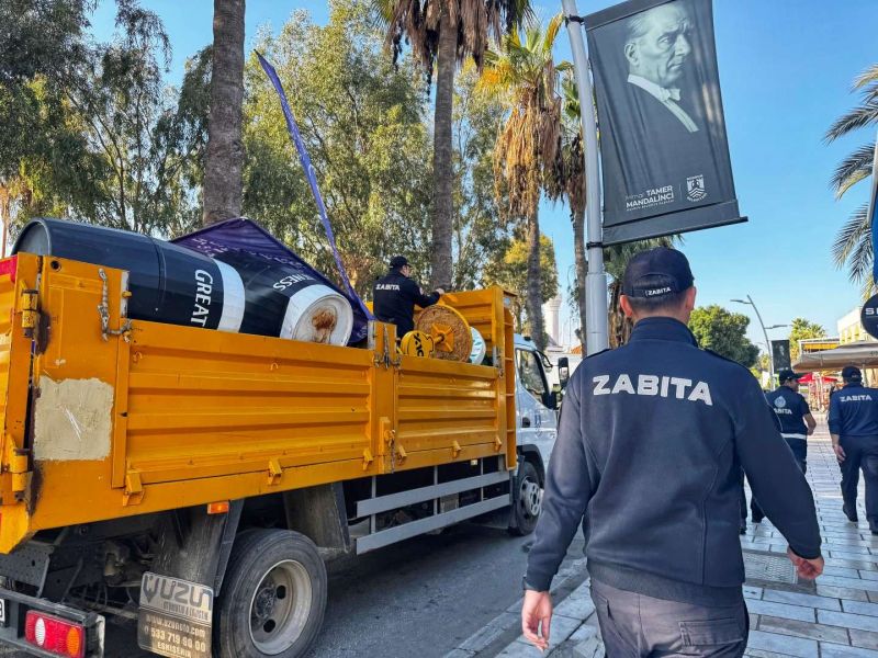 BODRUM’DA KAMUSAL ALANLAR İŞGALLERDEN TEMİZLENİYOR