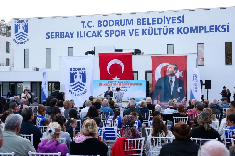 SERBAY ILICAK KÜLTÜR VE SPOR KOMPLEKSI HIZMETE AÇILDI