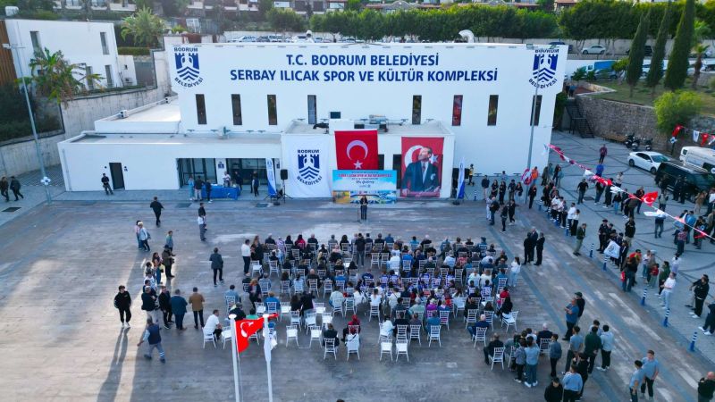 SERBAY ILICAK KÜLTÜR VE SPOR KOMPLEKSI HIZMETE AÇILDI