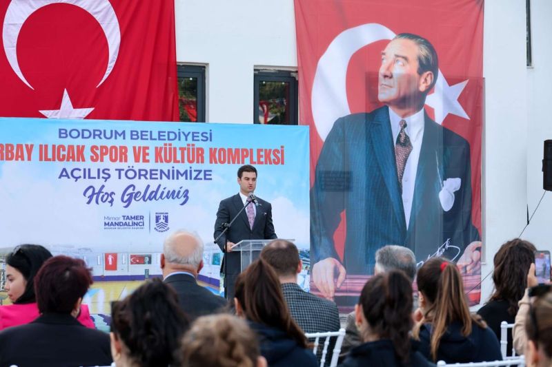 SERBAY ILICAK KÜLTÜR VE SPOR KOMPLEKSI HIZMETE AÇILDI