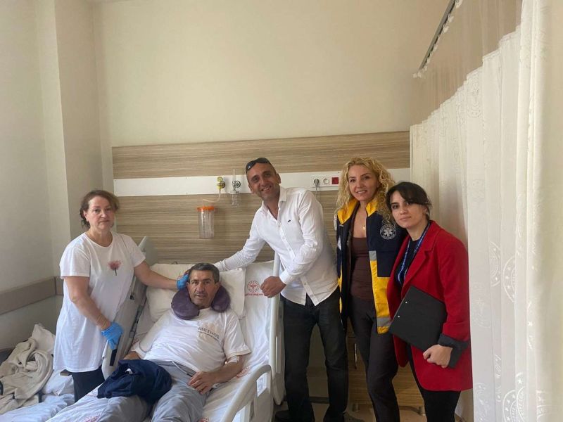 BELEDİYEDEN 385 HANEYE MORAL ZİYARETİ