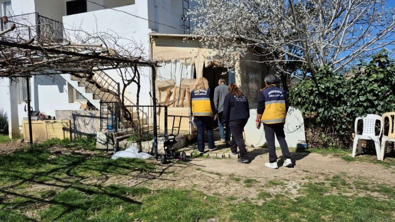 BELEDİYEDEN 385 HANEYE MORAL ZİYARETİ