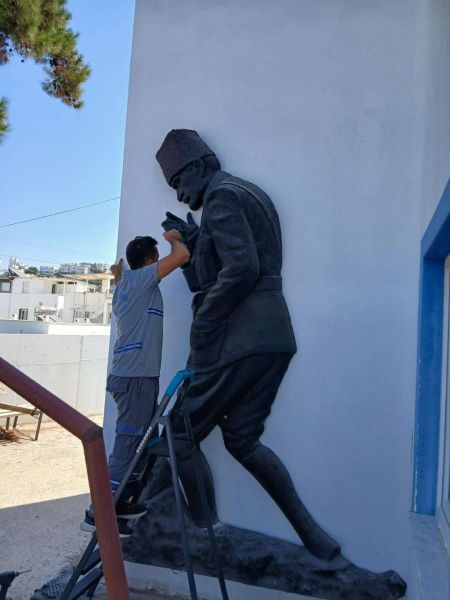 BODRUM BELEDİYESİ, OKULLARDAKİ BAKIM VE ONARIM ÇALIŞMALARINI SÜRDÜRÜYOR