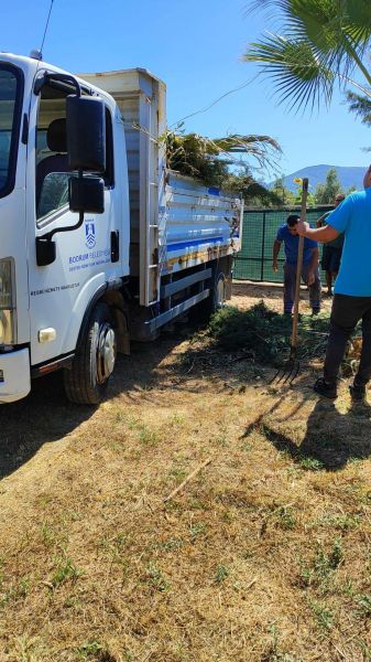 BODRUM BELEDİYESİ, OKULLARDAKİ BAKIM VE ONARIM ÇALIŞMALARINI SÜRDÜRÜYOR