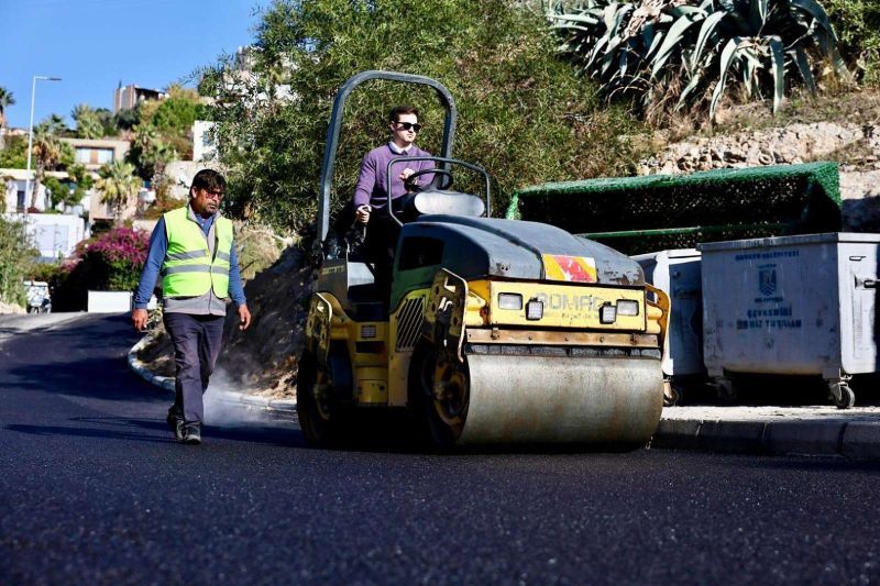 BODRUM BELEDİYESİNDEN ÜSTYAPI ÇALIŞMALARI