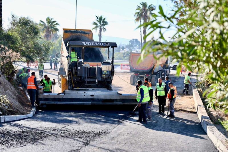 BODRUM BELEDİYESİNDEN ÜSTYAPI ÇALIŞMALARI