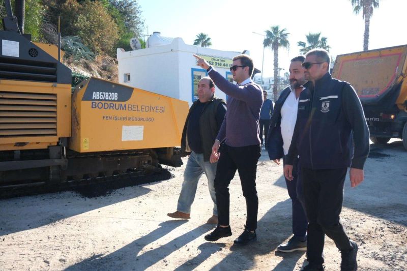BODRUM BELEDİYESİNDEN ÜSTYAPI ÇALIŞMALARI