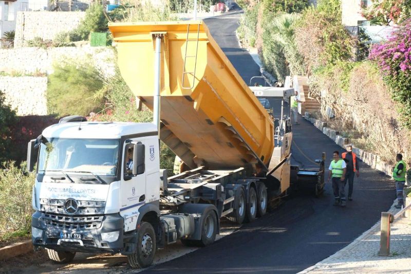 BODRUM BELEDİYESİNDEN ÜSTYAPI ÇALIŞMALARI