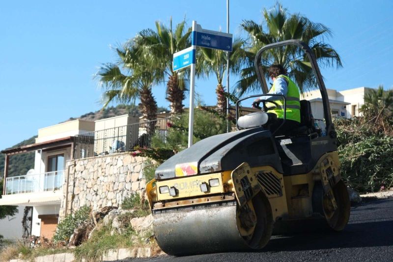 BODRUM BELEDİYESİNDEN ÜSTYAPI ÇALIŞMALARI