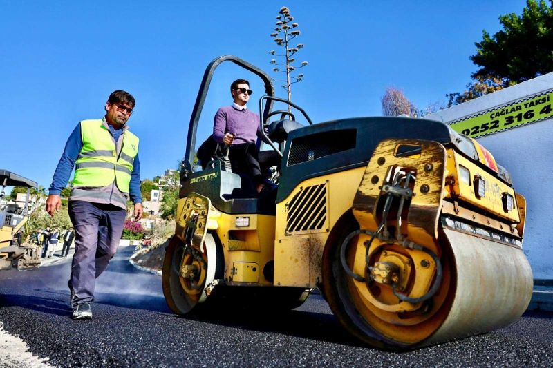 BODRUM BELEDİYESİNDEN ÜSTYAPI ÇALIŞMALARI