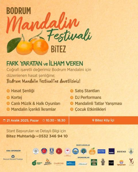 18. BODRUM MANDALİN FESTİVALİ 21 ARALIK’TA BİTEZ’DE