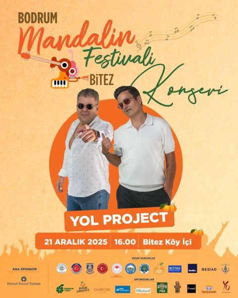 18. BODRUM MANDALİN FESTİVALİ 21 ARALIK’TA BİTEZ’DE
